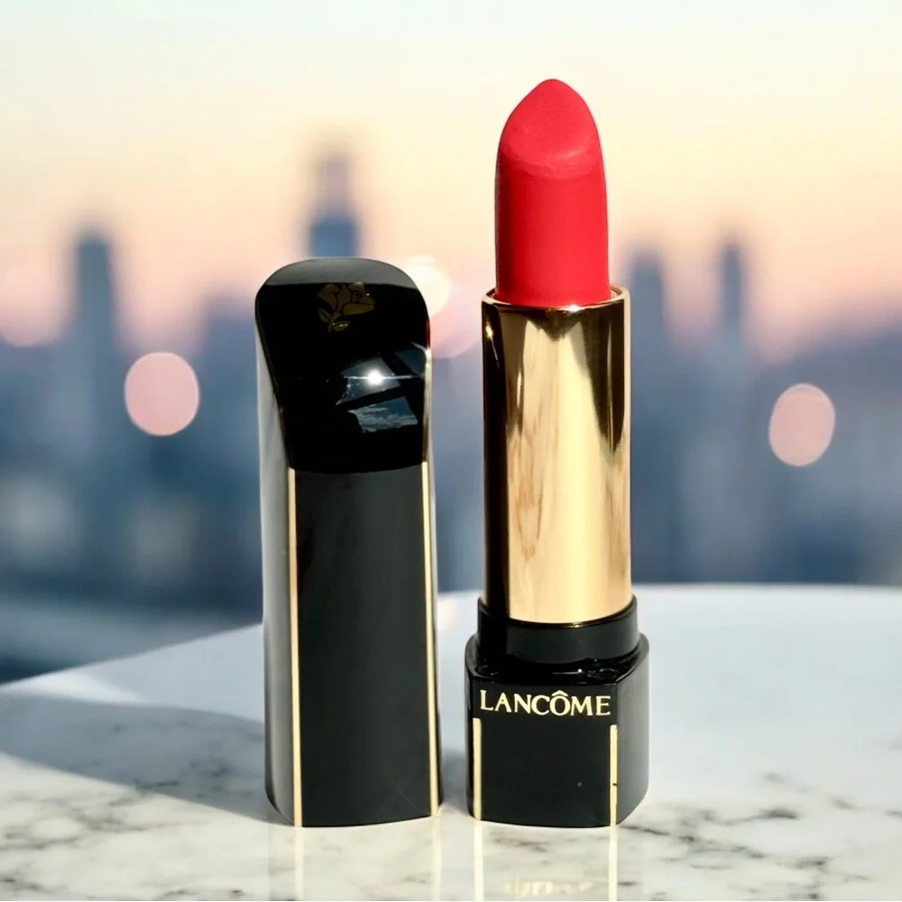 ❤️ Lancome  184 Magique Matte L'Absolu Rouge Definition Lipstick 0.15 oz